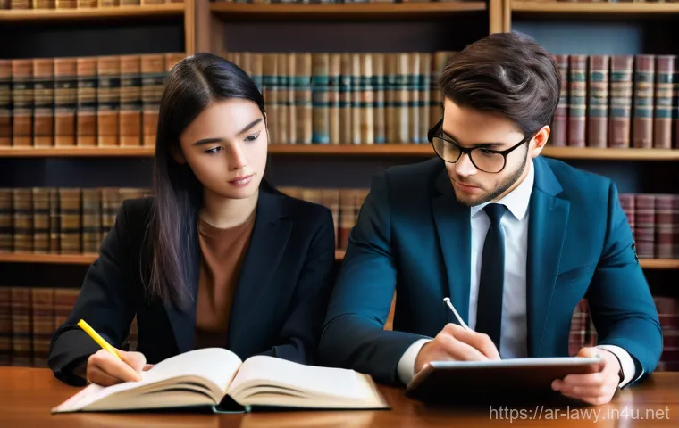 법학 석사와 변호사 자격증의 연계성 - **Prompt 1: Focused Legal Research and Deep Understanding**
    A highly detailed, realistic image o...